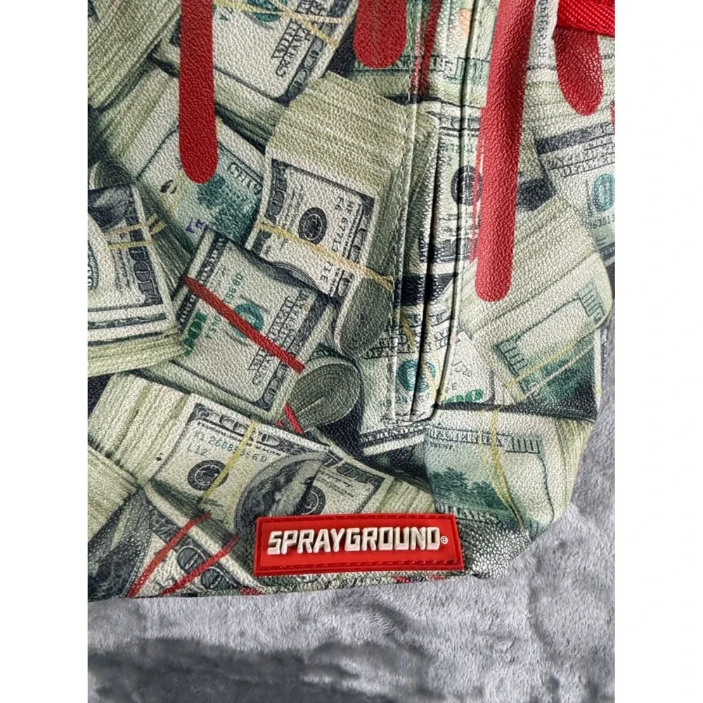 Sprayground Money Drip Limited Edition Men's Backpack Small Multicolor